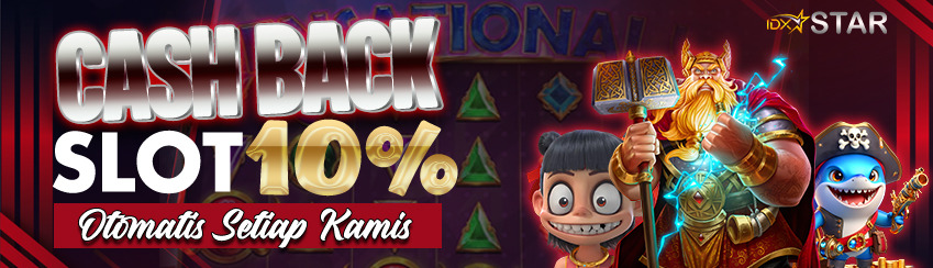 BONUS CASHBACK SLOT 10%