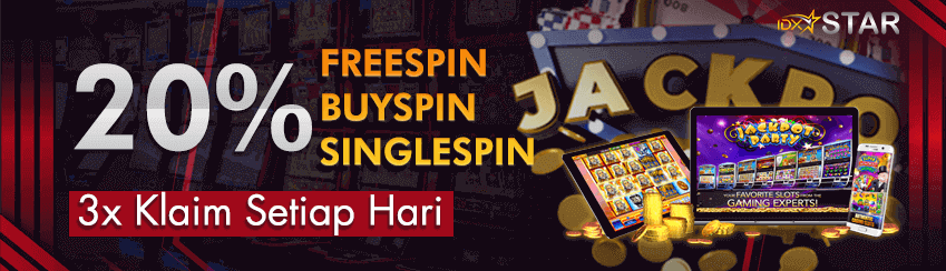 Bonus Freespin, Buyspin, dan Single Spin 20%
