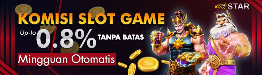KOMISI ROLLINGAN ALL SLOT & ARCADE 0.8%